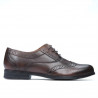 Teenagers stylish, elegant shoes 393 a brown