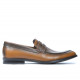 Men stylish, elegant shoes 815 a brown