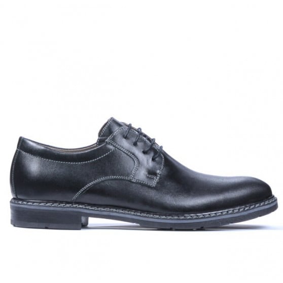 Men stylish, elegant, casual shoes 755-1 black