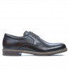 Men stylish, elegant, casual shoes 755-1 a brown
