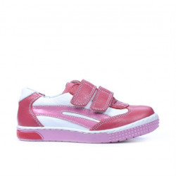 Small children shoes 16c pink+white