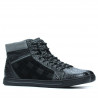 Men boots 467 black+gray