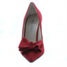 Pantofi eleganti dama 1252 rosu antilopa