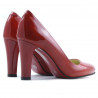 Women stylish, elegant shoes 1243 patent red01