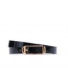 Women belt 03m patent black