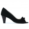 Women sandals 1255 black antilopa 