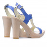 Women sandals 5018 bleu