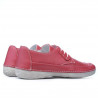 Women loafers, moccasins 672 pink
