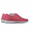Women loafers, moccasins 672m pink