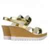 Women sandals 5031 golden