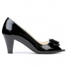 Women sandals 1255 patent black