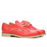 Women casual shoes 678 red coral
