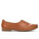 Women loafers, moccasins 675 brown