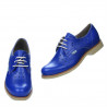Pantofi casual dama 678 albastru electric