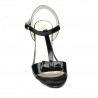 Women sandals 1257 patent black