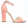 Sandale dama 1259 lac roz