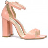 Women sandals 1259 patent pink