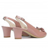 Sandale dama 1251 lac roz pal 