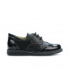 Small children shoes 60c patent black combined