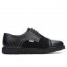 Women casual shoes 7001-1 black combined