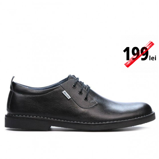Men casual shoes 7201-1 black