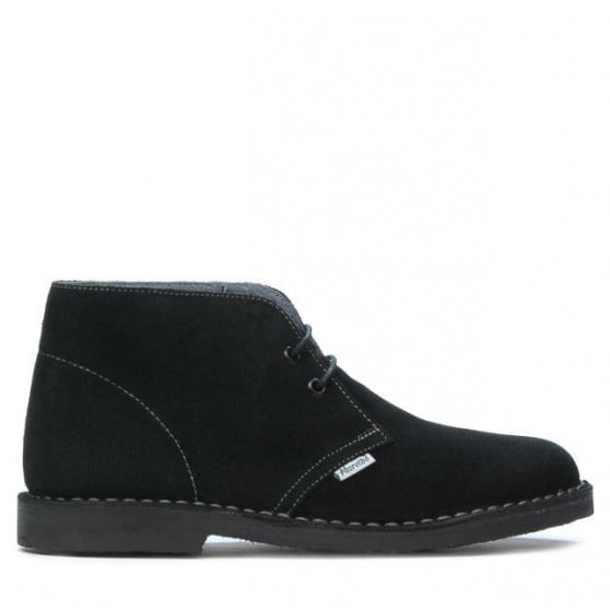 Women boots 7100-1 black velour