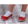 Children shoes 141 patent red