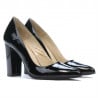 Pantofi eleganti dama 1261 lac negru