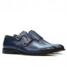 Men stylish, elegant shoes 840 a indigo