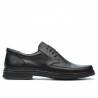 Men stylish, elegant shoes 843m black