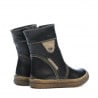 Small children boots 34c black+aramiu