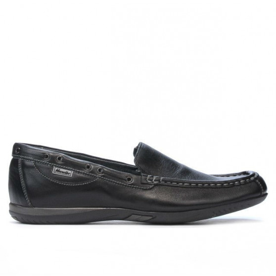Men loafers, moccasins 719 black