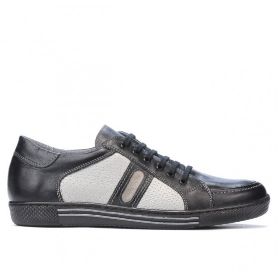 Teenagers stylish, elegant shoes 310 black+gray