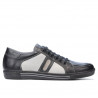 Pantofi sport adolescenti 310 negru+gri