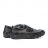 Children shoes 107 black+gray