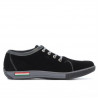 Teenagers stylish, elegant shoes 309 black velour