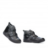 Children boots 3207-1 black+gray