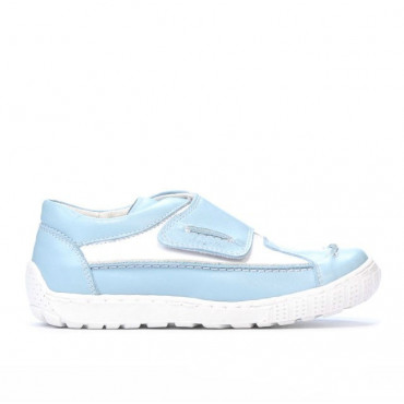 Pantofi copii 107 bleu+alb