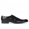 Pantofi eleganti 796m patent black combined