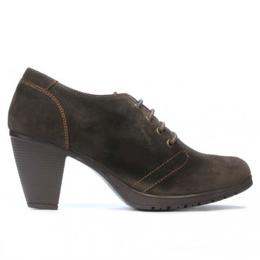 Women casual shoes 167 cafe velour