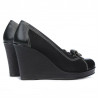 Women casual shoes 178 black combined