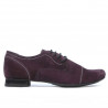 Women casual shoes 180 purple velour