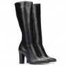 Women knee boots 1158-1 black