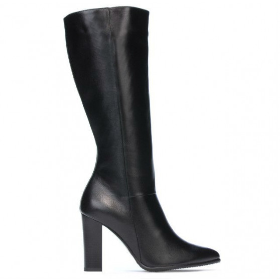 Women knee boots 1158-1 black
