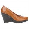 Women casual shoes 174 brown combined
