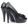 Women stylish, elegant shoes 1095 black