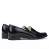 Pantofi casual dama 649 lac negru