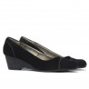 Women casual shoes 193 black velour