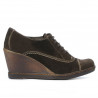 Women casual shoes 609 cafe velour