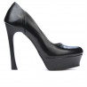 Women stylish, elegant shoes 1212 black